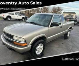 CHEVROLET S10 2002 CHEVROLET S-10 LS 3DR EXTENDED CAB 4WD SB