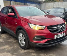 VAUXHALL GRANDLAND X 2018 VAUXHALL GRANDLAND X 1.2 SE (132PS) AUTO