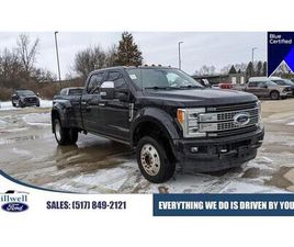 FORD F450 USED 2019 FORD F-450 PLATINUM