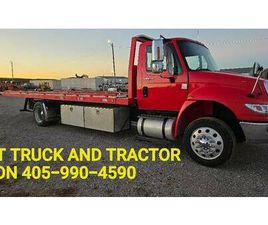 2012 INTERNATIONAL 4400 JERR-DAN FLATBED ROLLBACK WRECKER TOW TRUCK AU