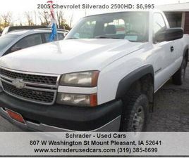 CHEVROLET SILVERADO 2500HD REGULAR CAB 2005 CHEVROLET SILVERADO 2500HD WORK TRUCK 2DR REGULAR CAB 4WD LB 1780