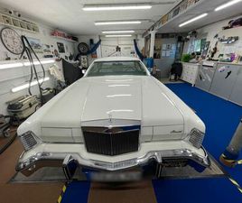CADILLAC ELDORADO OTHER 1976 CONTINENTAL MARK IV JADE/WHITE LUXURY...