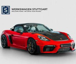 PORSCHE 718 BOXSTER SPYDER RS 718 SPYDER RS 4.0 WEISSACH PAKET - LEASINGFÄHIG