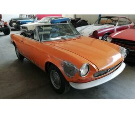 FIAT 124 SPIDER 1971 FIAT 124 SPIDER ORANGE MANUEL, 5 VITESSES CONDUITE À...