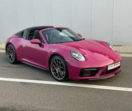 PORSCHE 911 TARGA 992 CARRERA 4S ② 992 TARGA 4S - 450 CV - RUBY STAR NEO - — PORSCHE — 2EMEMAIN