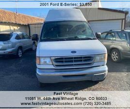 2001 FORD E-SERIES E 350 SD XL 3DR EXTENDED PASSENGER VAN 206000 MILES