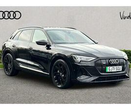 AUDI E-TRON AUDI E-TRON 300KW 55 QUATTRO 95KWH BLACK EDITION 5DR AUTO