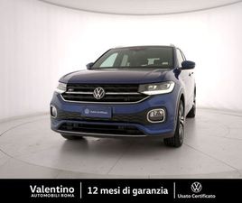 VOLKSWAGEN T-CROSS 1.0 TSI 110 CV SPORT DEL 2021 USATA A ROMA