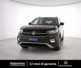 VOLKSWAGEN T-CROSS 1.0 TSI STYLE BMT DEL 2022 USATA A ROMA