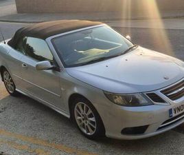 SAAB 9-3 CABRIOLET SAAB, 9-3, CONVERTIBLE, 2008, MANUAL, 1998 (CC), 2 DOORS