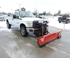 FORD F350 2013 FORD SUPER DUTY F-350 SRW XL DIESEL 4X4 NEW BOX WITH WESTER