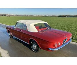 CHEVROLET CORVAIR 1963 CHEVROLET CORVAIR ROUGE MANUEL, 4 VITESSES CONDUITE...