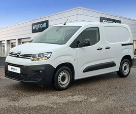 CITROEN BERLINGO VAN VAN M 650 BLUEHDI 100 S&S BVM6 DRIVER