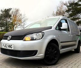 VOLKSWAGEN CADDY UTILITAIRE 2012 VOLKSWAGEN CADDY MAXI 1.6 TDI BLUEMOTION TEC 102PS TRENDLINE VAN POTENTIAL CAMPER CONVERTION...