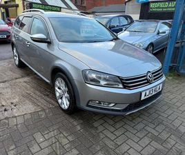 2013 VOLKSWAGEN PASSAT 2.0 TDI BLUEMOTION TECH 4MOTION 5DR ESTATE DIESEL MANUAL