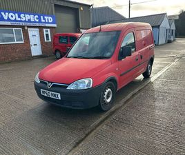 VAUXHALL COMBO 2011 VAUXHALL COMBO 1.3TD 1700 PANEL
