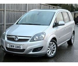VAUXHALL ZAFIRA 2014 VAUXHALL ZAFIRA 1.7TD DESIGN NAV (110PS)
