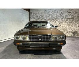 1984 MASERATI BITURBO MARRON MANUEL, 5 VITESSES CONDUITE...