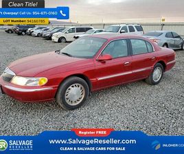 1998 LINCOLN CONTINENTAL
