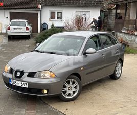 SEAT IBIZA 6L 1.4 16V PLIN 2002G REG 12/2026
