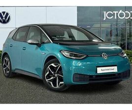 VOLKSWAGEN ID.3 VOLKSWAGEN ID.3 - PRO PERFORMANCE 58KWH 1ST EDITION HATCHBACK 5DR ELECTRIC AUTO (204 PS)