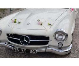 MERCEDES 190 1961 MERCEDES 190 BLANC MANUEL, 4 VITESSES CONDUITE À GAU...