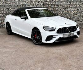 MERCEDES CLASSE E CABRIOLET E 53 AMG MERCEDES-BENZ E 53 AMG 4MATIC CABRIO - VOLL - UPE € 128.317 !!