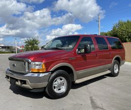 2000 FORD EXCURSION FORD EXCURSION LIMITED SOUTHERN OWNED 2000 V10