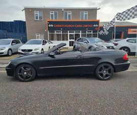 MERCEDES CLK CABRIOLET CLK 350 3.5 CLK350 AVANTGARDE CABRIOLET 7G-TRONIC 2DR