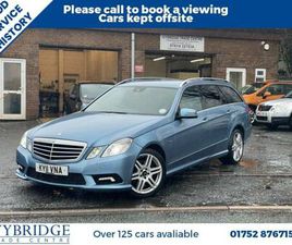 MERCEDES CLASSE E BREAK E 350 2011 11 MERCEDES-BENZ E-CLASS 3.0 E350 CDI V6 BLUEEFFICIENCY SPORT ESTATE 5DR DI