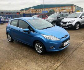 2012 FORD FIESTA 1.25 ZETEC 5DR [82] HATCHBACK PETROL MANUAL