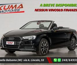 AUDI A3 CABRIO A3 1ª SERIE 1.4 TFSI 150CV COD S TRONIC CABRIO