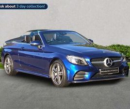 MERCEDES CLASSE C CABRIOLET C 200 1.5 C200 MHEV AMG LINE (PREMIUM) CABRIOLET G-TRONIC+ EURO 6 (START/STOP) 2DR