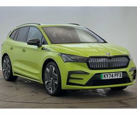 SKODA ENYAQ SKODA ENYAQ 250KW VRS 82KWH 4X4 5DR AUTO
