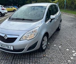 VAUXHALL MERIVA VAUXHALL, MERIVA, MPV, 2011, MANUAL, 1398 (CC), 5 DOORS