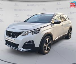 PEUGEOT 3008 1.2 PURETECH 130CH CROSSWAY S/S EAT8 TOUVRANT GPS CAMERA CARPLAY D'OCCASION - HESS AUTOMOBILE