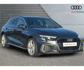 AUDI A3 2023 AUDI A3 35 TFSI S LINE 5DR HATCHBACK PETROL MANUAL