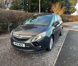 2014 VAUXHALL ZAFIRA 2.0 CDTI TECH LINE 5DR MPV DIESEL MANUAL