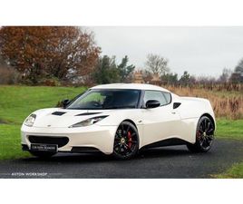 2012 LOTUS EVORA BLANC MANUEL, 6 VITESSES CONDUITE À DROI...