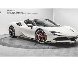 CERTIFIED 2023 FERRARI SF90 SPIDER BIANCO AVUS