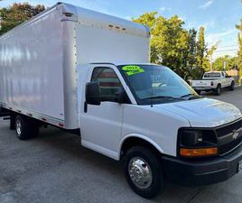 2014 CHEVY EXPRESS G3500HD 170K.MI.16FT.CUTAWAY WHITE BOX TRUCK*SALE*