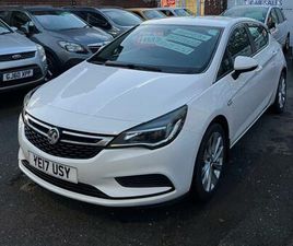 VAUXHALL ASTRA 2017 VAUXHALL ASTRA 1.0T 12V ECOFLEX ENERGY 5DR HATCHBACK PETROL MANUAL