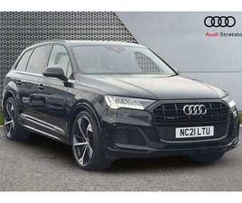 AUDI Q7 55 TFSI 2021 AUDI Q7 55 TFSI QUATTRO BLACK EDITION 5DR TIPTRONIC ESTATE PETROL AUTOMATIC