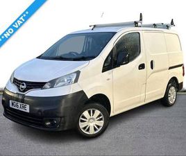NISSAN NV200 EVALIA 2016 NISSAN NV200 1.5 DCI ACENTA VAN CAR DERIVED VAN DIESEL MANUAL