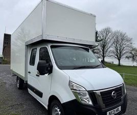 NISSAN NV400 2021 NISSAN NV400 2.3 DCI 150PS H1 TEKNA DOUBLE CAB CHASSIS CHASSIS CAB DIESEL MANUAL