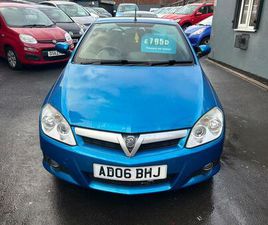 VAUXHALL TIGRA TWINTOP 1.4I 16V EXCLUSIV 2DR (A/C)