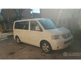 VOLKSWAGEN MULTIVAN VW MULTIVAN 2,5 2009 CON TARGHE TEDESCHI