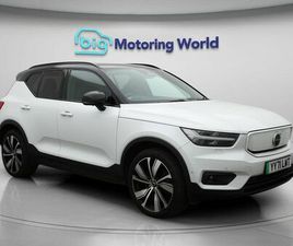 VOLVO C40 RECHARGE TWIN 78KWH PRO SUV 5DR ELECTRIC AUTO AWD (408 PS)