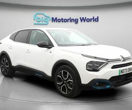 CITROEN C4X CITROEN C4 X 50KWH SHINE PLUS FASTBACK 4DR ELECTRIC AUTO (7.4KW CHARGER) (136 PS)