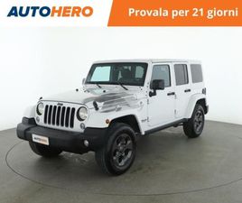 JEEP WRANGLER UNLIMITED WRANGLER 3ª SERIE WRANGLER UNLIMITED 2.8 CRD DPF SAHARA AUTO